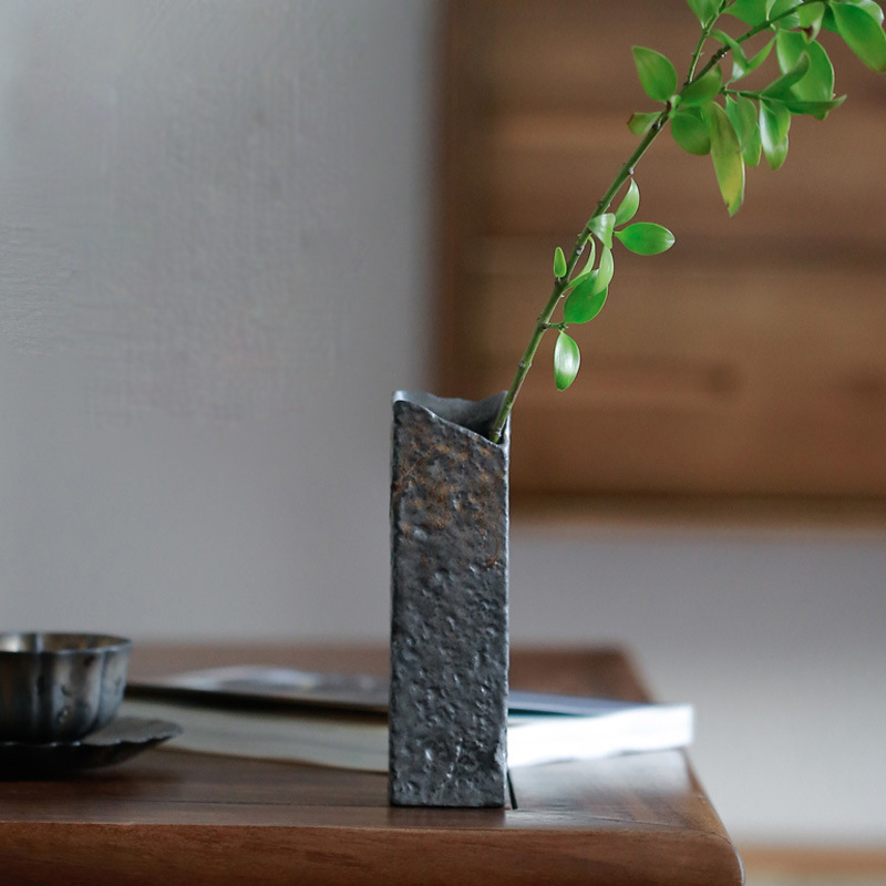 Ikebana Vase Kenzan - Vas Keramik Ikebana Abstrak Gaya Korea