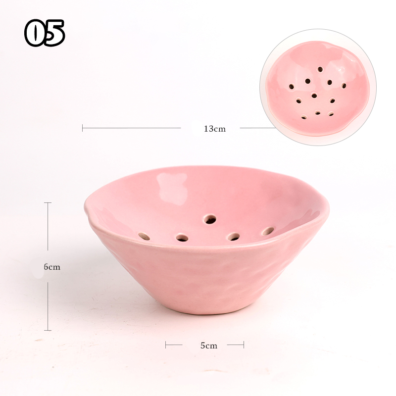 Ikebana Vase Kenzan - Pot Bunga Gua Vas Keramik Kenzan