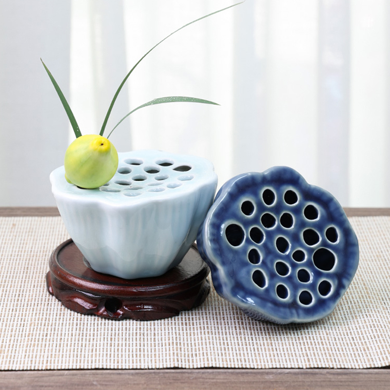 Pemegang bunga gaya Jepang Ike - Ikebana Vase Kenzan ulasan dan harga
