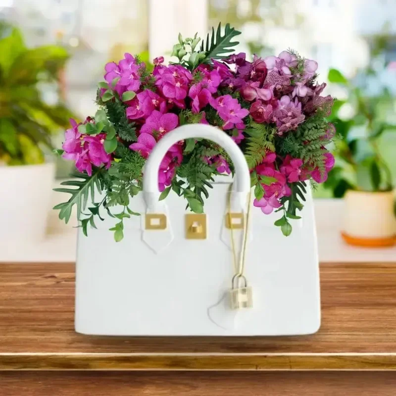 Tas Vas Bunga Pot Bunga Kering - Ikebana Vase Kenzan ulasan dan harga