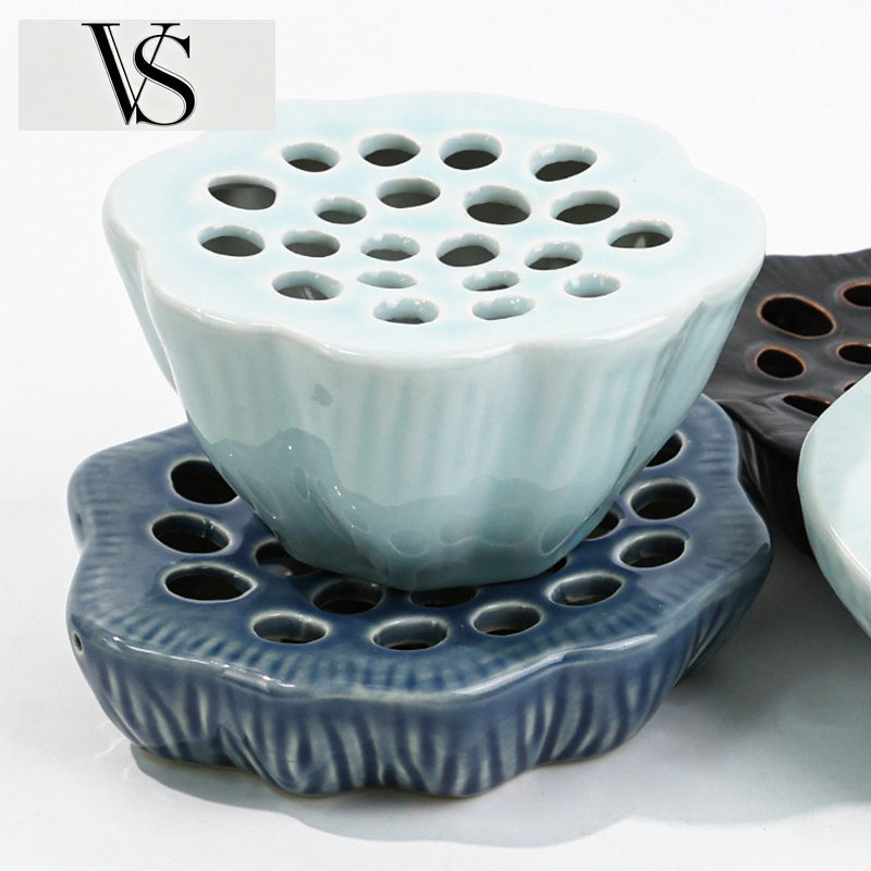 Ikebana Tea Kenzan Dekorasi Me - Ikebana Vase Kenzan ulasan dan harga
