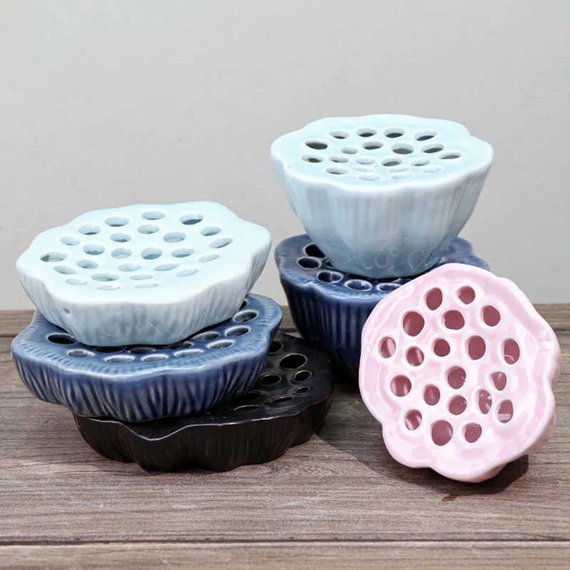 Ikebana Tea Kenzan Dekorasi Me - Ikebana Vase Kenzan ulasan dan harga