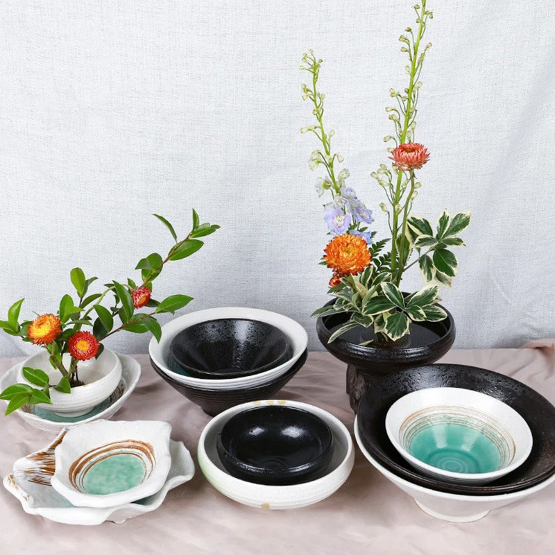 Vas keramik kodok Jepang Ikeba - Ikebana Vase Kenzan ulasan dan harga