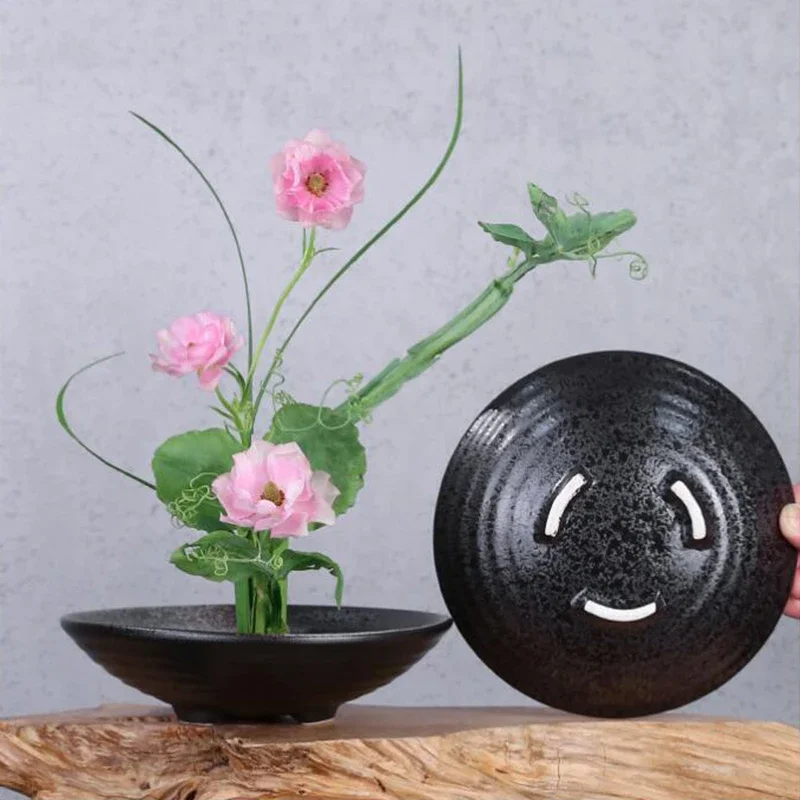 Vas keramik kodok Jepang Ikeba - Ikebana Vase Kenzan ulasan dan harga