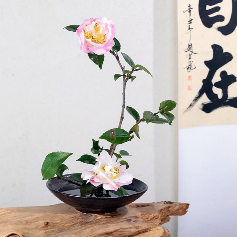 Vas katak Jepang buket keramik - Ikebana Vase Kenzan ulasan dan harga