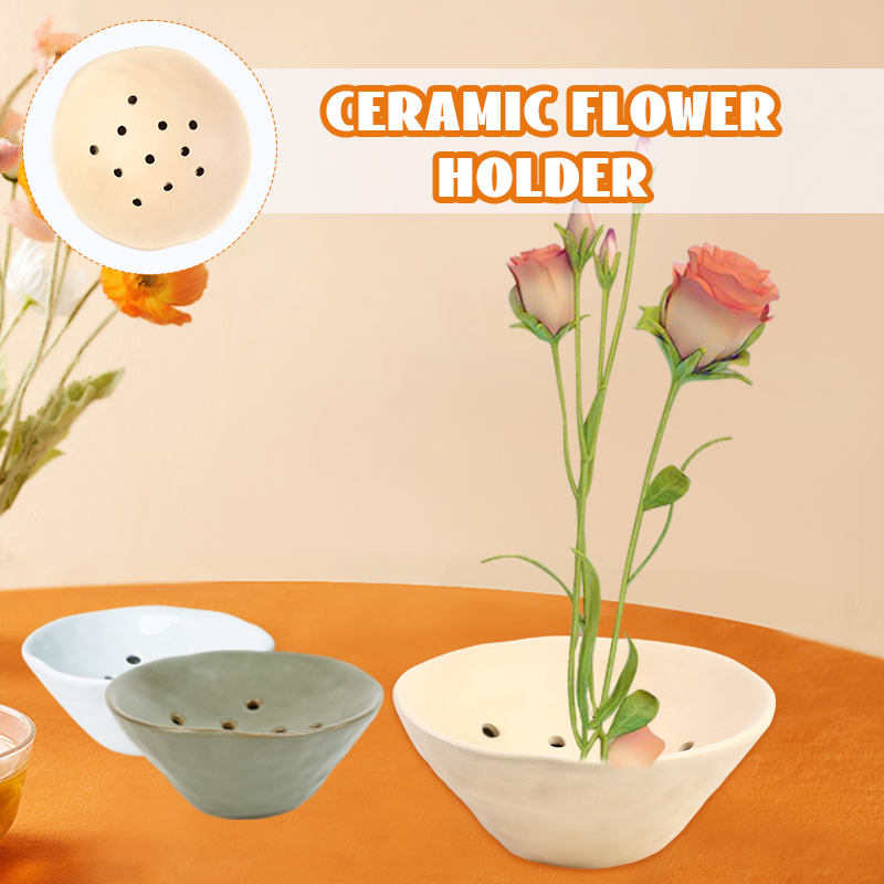 Pot Bunga Gua Vas Keramik Kenz - Ikebana Vase Kenzan ulasan dan harga